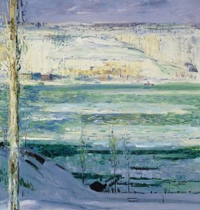 George_Bellows_-_Snow-Capped_River