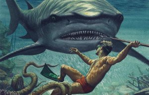 Knustler illustration for "Jaws" by Terese Svoboda