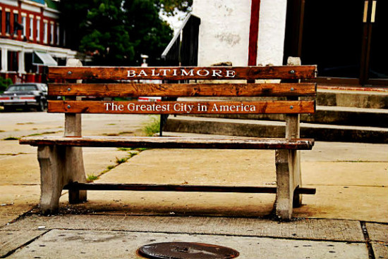Baltimore bench