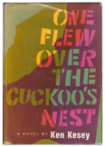 Ken Kesey's "One Flew Over the Cuckoo's Nest" first edition jacket image.