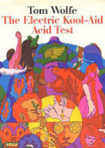 First edition jacket image of Tom Wolfe's "The Electric Kool-Aid Acid Test."