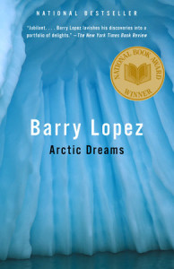 Book jacket of Barry Lopez's "Arctic Dreams"