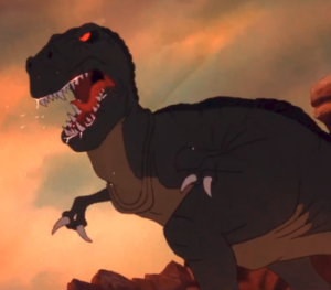 Sharptooth, the murderer. © Amblin Entertainment / Universal Pictures - for Nate Brown essay