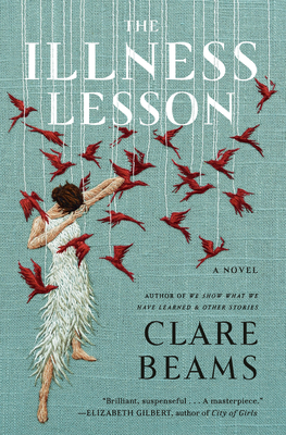 The Illness Lesson jacket image - embroidered woman and birds