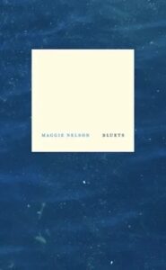 A cream-colored square bearing the title and author name against a deep blue background