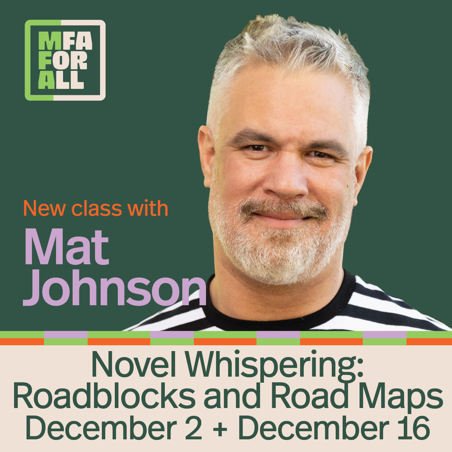 Mat Johnson, MFA for All